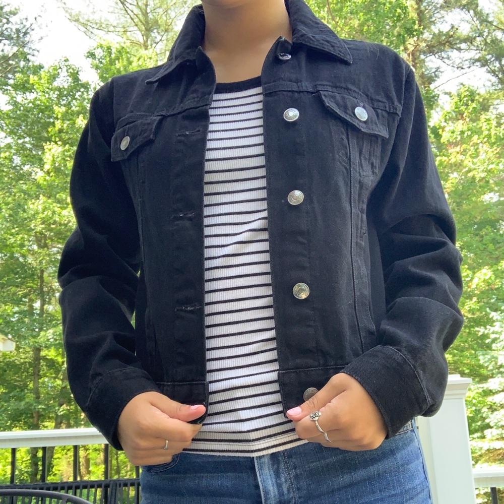 Black Denim Jacket